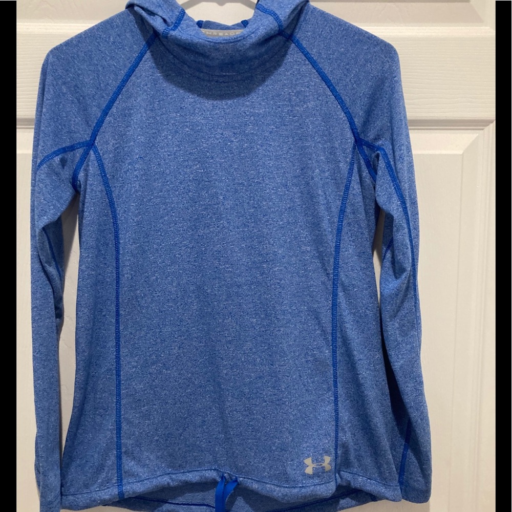 Women’s XS Under Armour Threadborne  Blue Hoodie